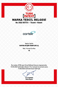 T.C. Türk Patent ve Marka Kurumu Marka Tescil Belgesi